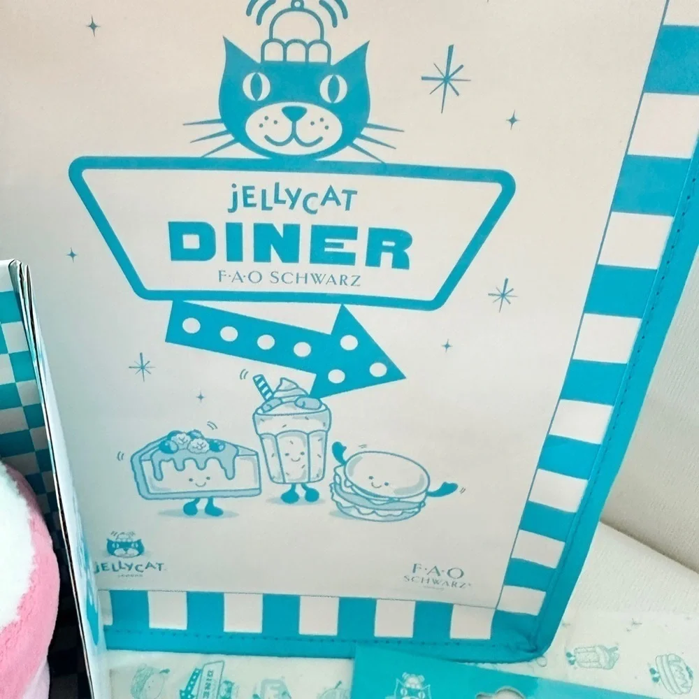 Jellycat FAO Schwarz NYC DINER EXCLUSIVE Crember Cheesecake 🔥🔥